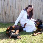 pet travel agent monique with dogs